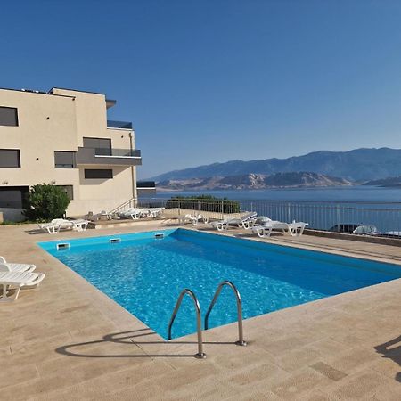 Studio Apartma Pag Blue Ocean 1 With Sea View Pag Town Luaran gambar