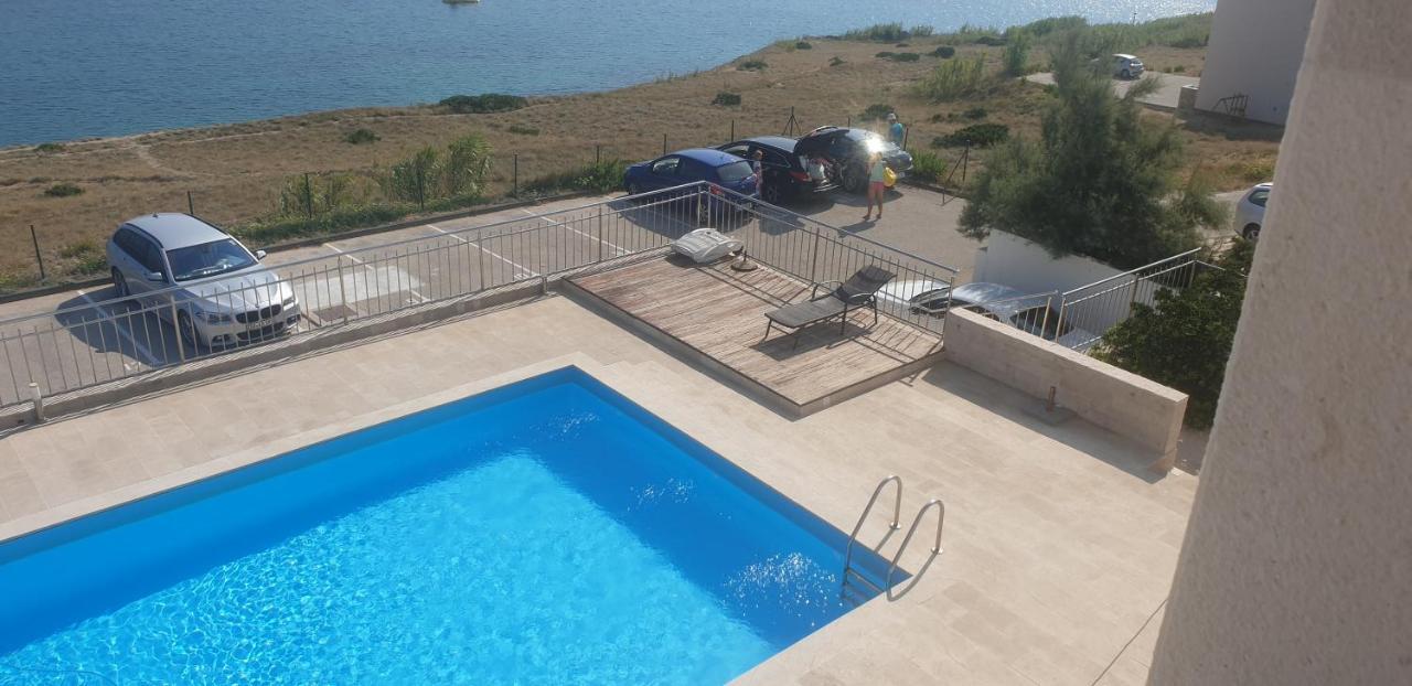 Studio Apartma Pag Blue Ocean 1 With Sea View Pag Town Luaran gambar